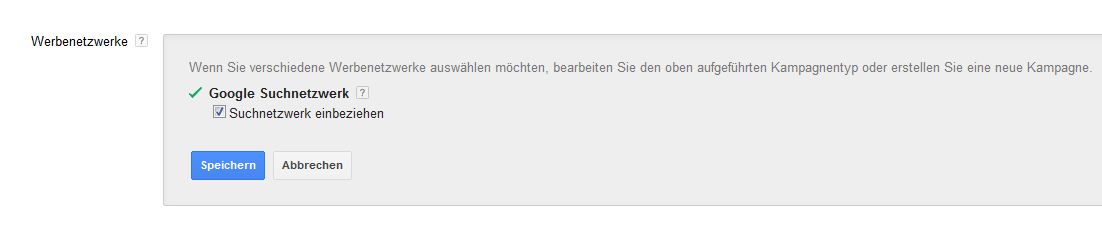 Google Such-Werbenetzwerk