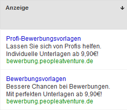 AdWords Optimierungen Praxis - neue Anzeigen