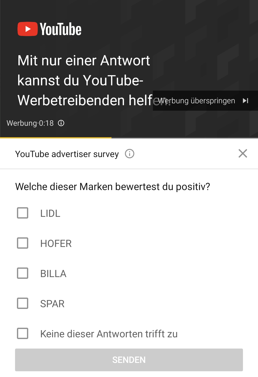 Videokampagnen - Brand Lift Study